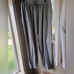 Sonoma Heather Gray Knit Pants